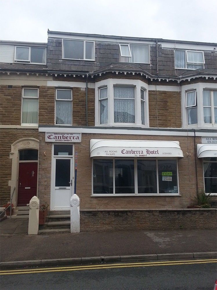 Uk Travel & Hospitality Ltd Ta Canberra Hotel Blackpool Esterno foto